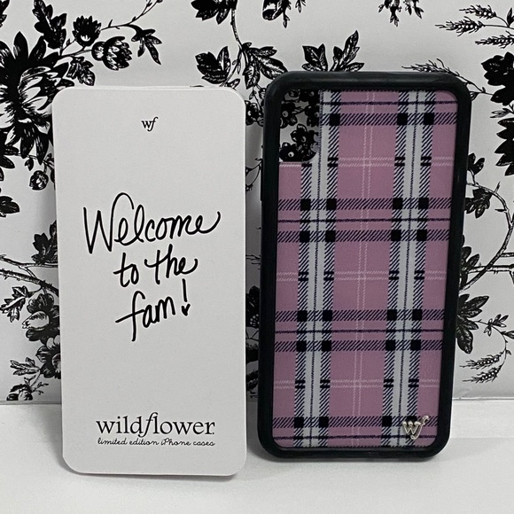 🆕 Wildflower Ltd Ed Lavender Plaid Case iPhone Bundle - Picture 3 of 9